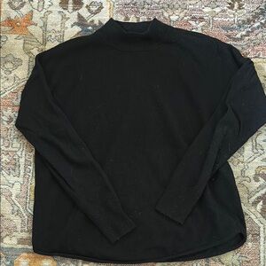 Madewell mockneck Black Sweater